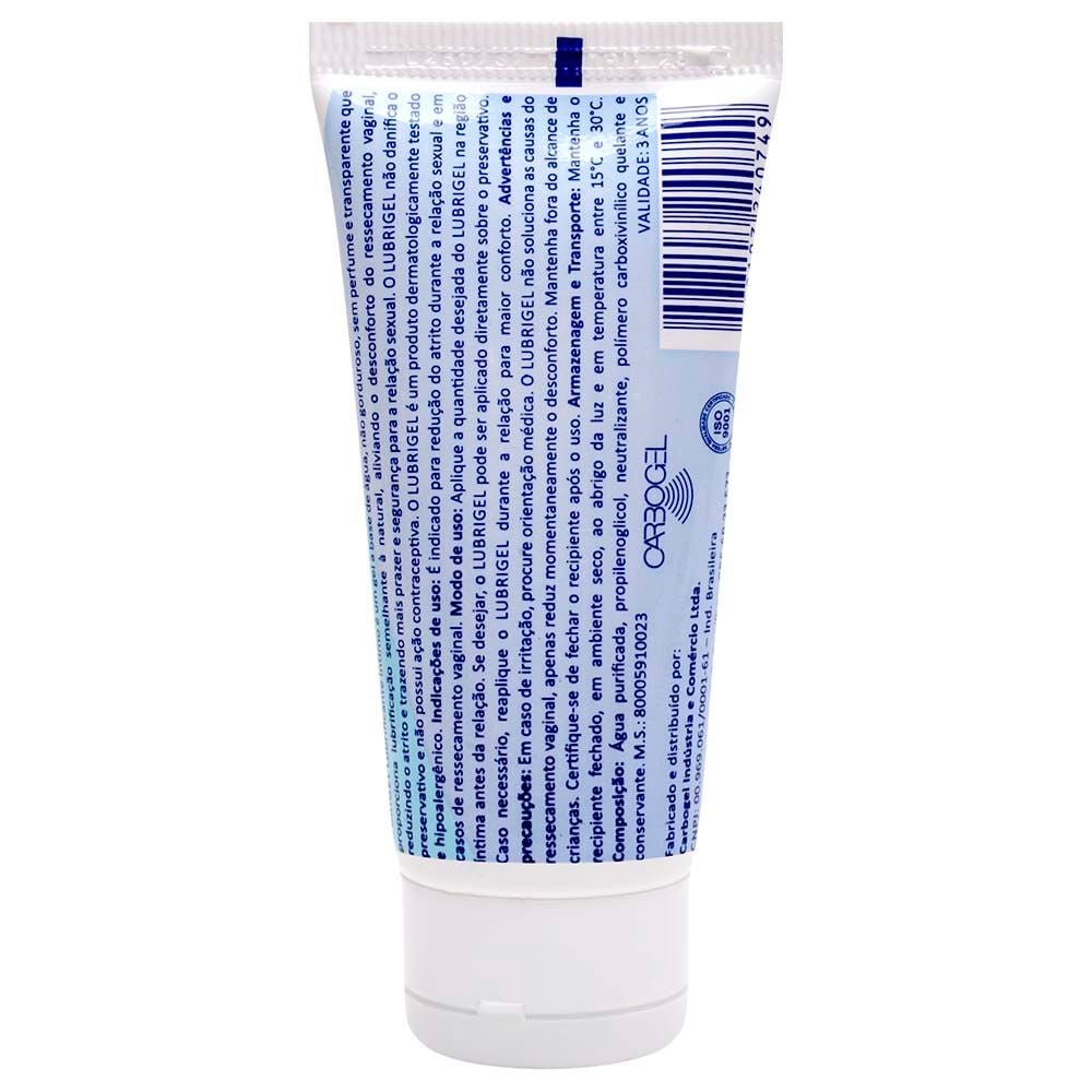 Lubrigel Em Bisnaga 60g Carbogel