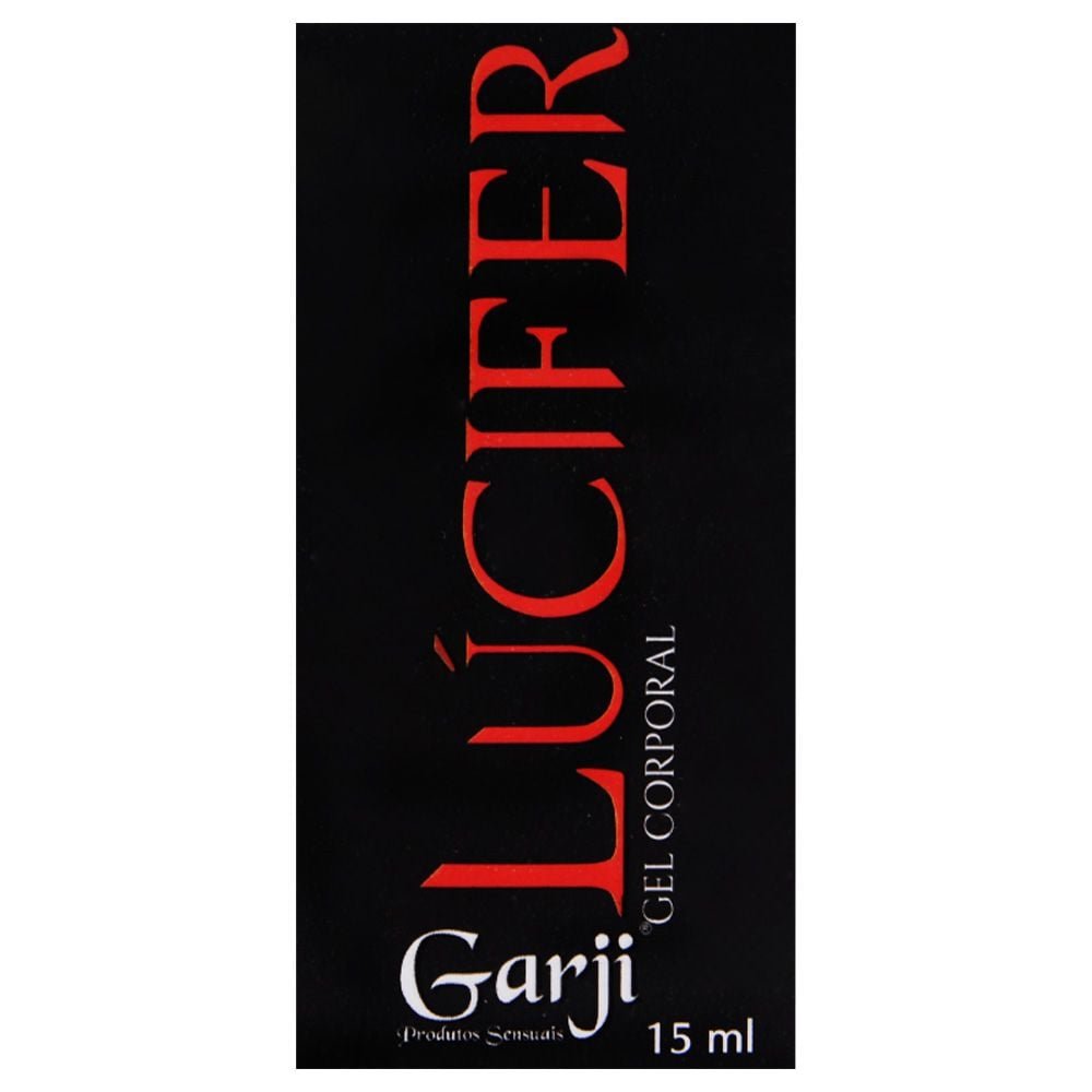 Lúcifer Excitante Unissex Bisnaga 15ml Garji