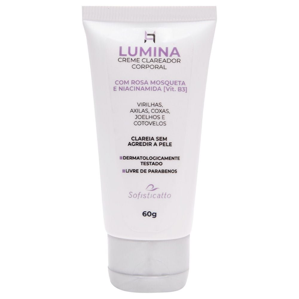 Lumina Clareador Corporal 60g Sofisticatto