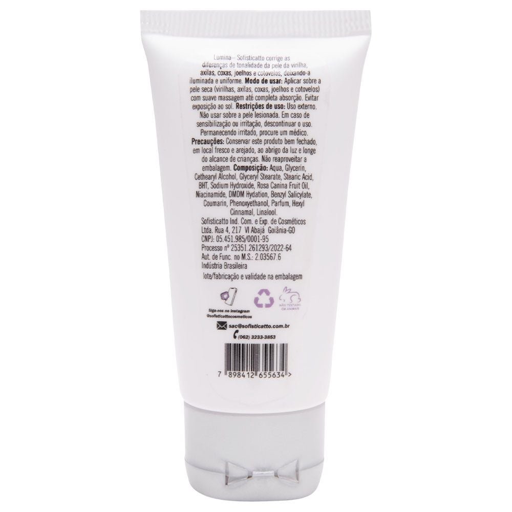 Lumina Clareador Corporal 60g Sofisticatto