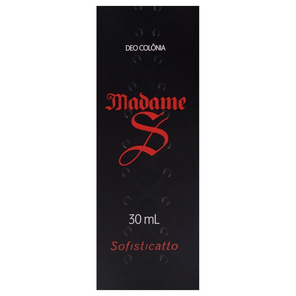 Madame S Deo Colônia Feminina 30ml Sofisticatto