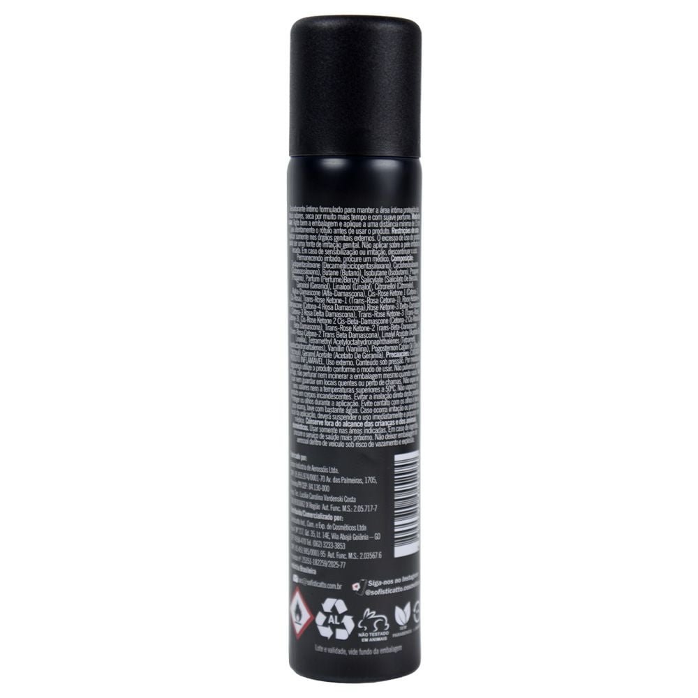 Madame S Desodorante Aerossol 100ml Sofisticatto