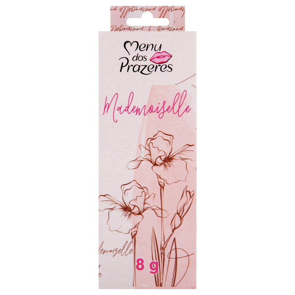 Mademoiselle Gel Vibrador 8g Menu Dos Prazeres