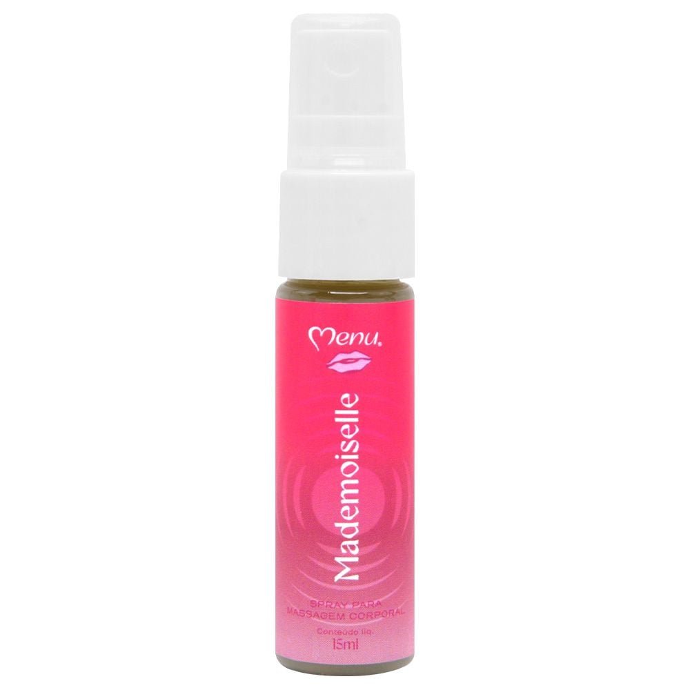 Mademoiselle Spray Vibrador 15ml Menu Dos Prazeres