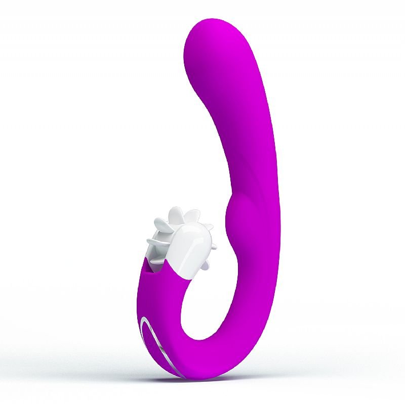 Mágic Tongue Vibrador Ponto G e Estimulador de Clitóris - Pretty love