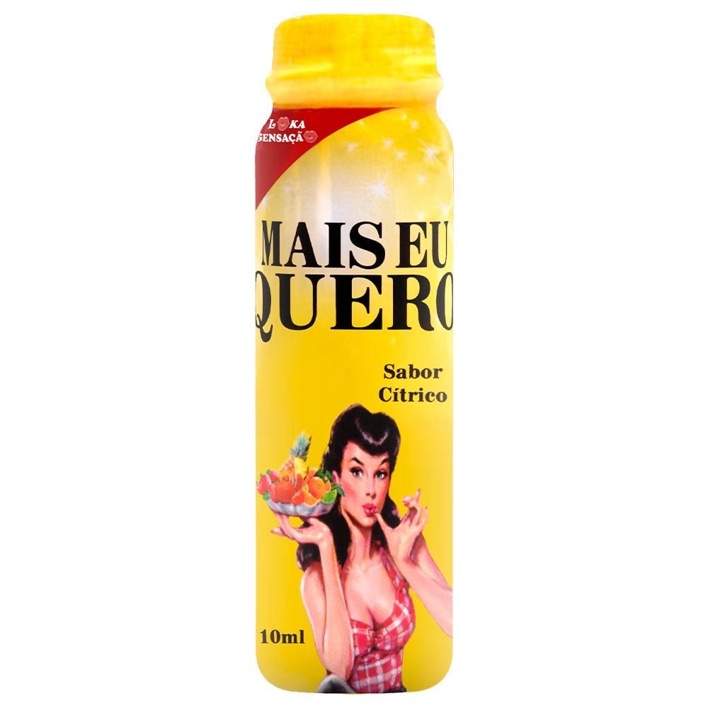 Mais Eu Quero Sexo Oral Funcional 10ml Loka Sensação