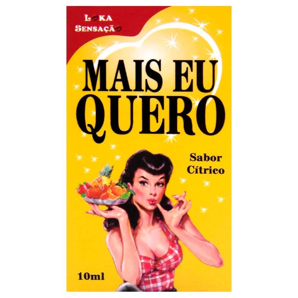 Mais Eu Quero Sexo Oral Funcional 10ml Loka Sensação