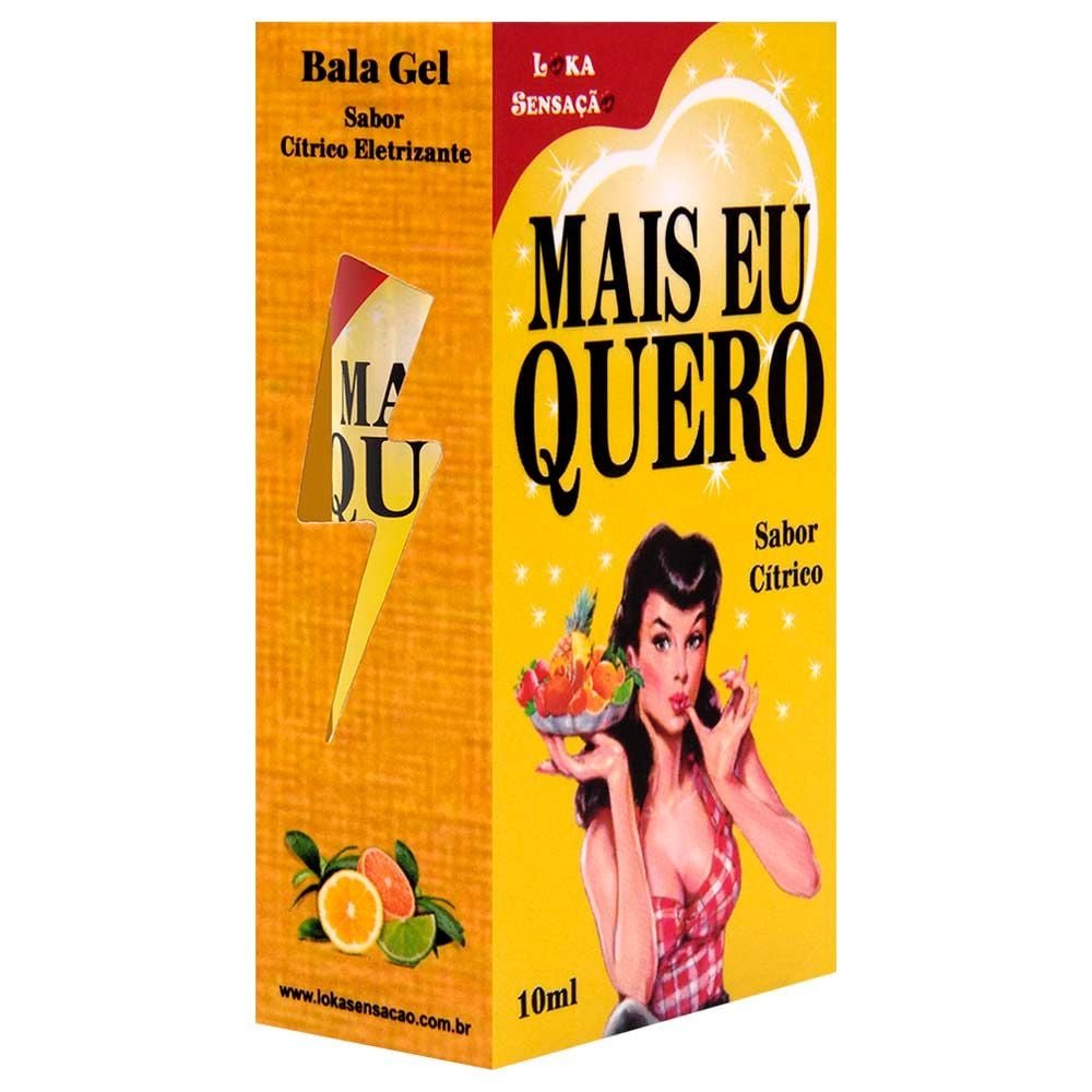 Mais Eu Quero Sexo Oral Funcional 10ml Loka Sensação