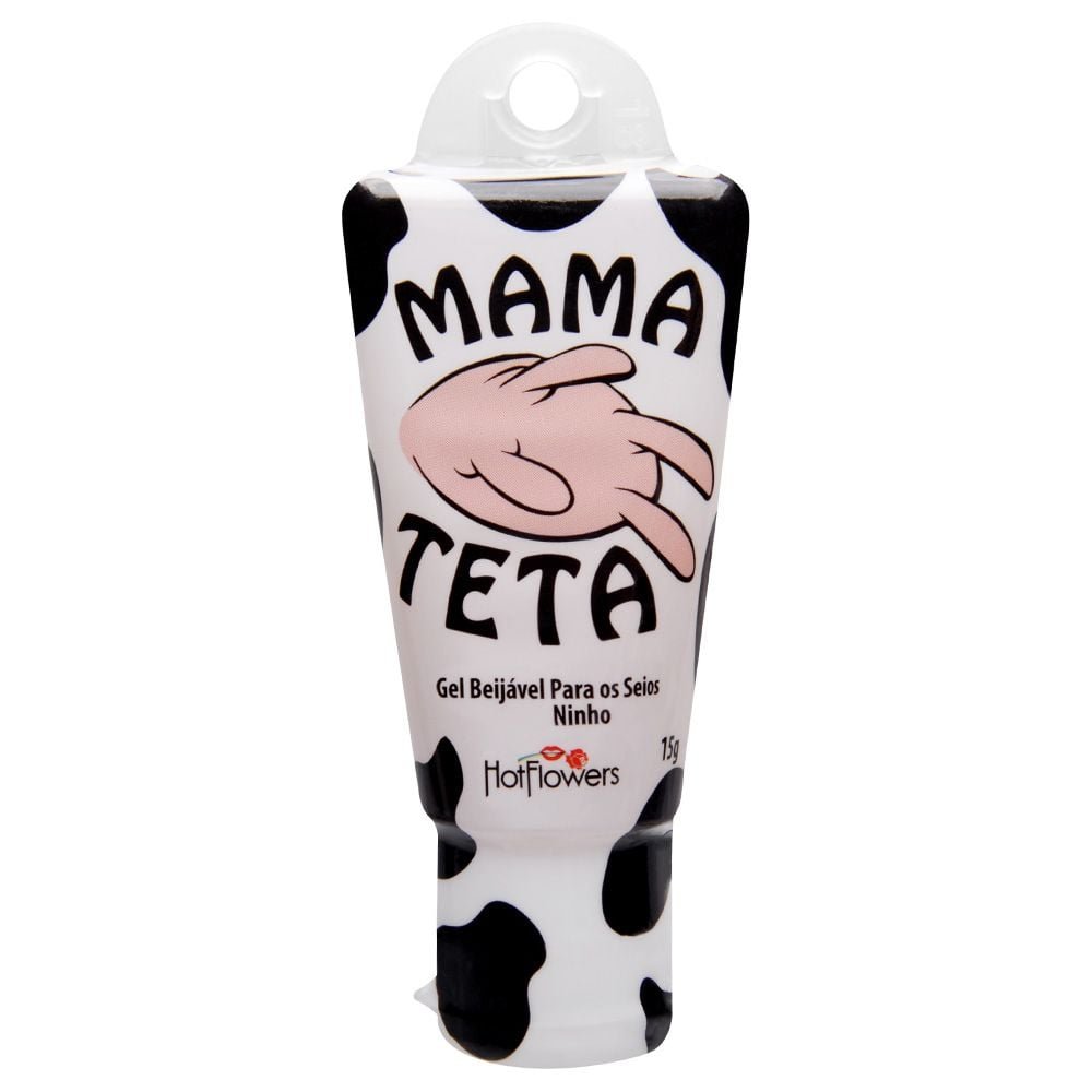Mama Teta Gel Beijável Seios 15g Hot Flowers