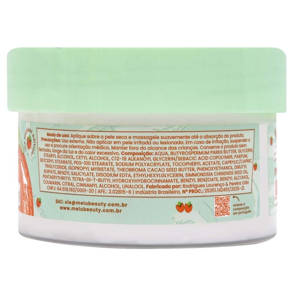 Manteiga Hidratante Corporal Pistachill 180g Melu