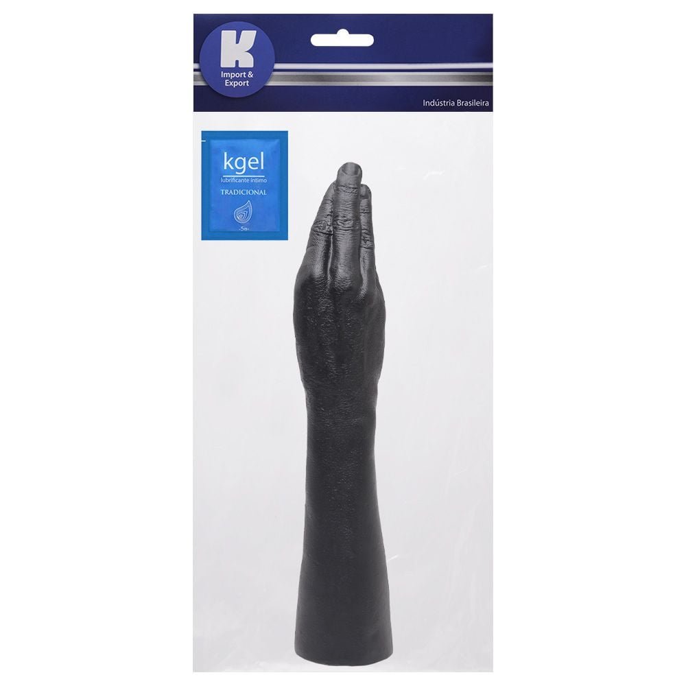 Mão Penetrador Borracha Maciço 40 X 6cm Kgel