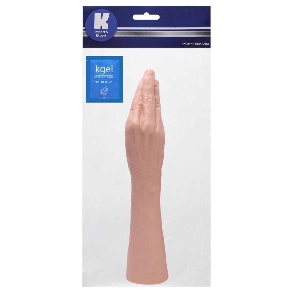 Mão Penetrador Borracha Maciço 40 X 6cm Kgel