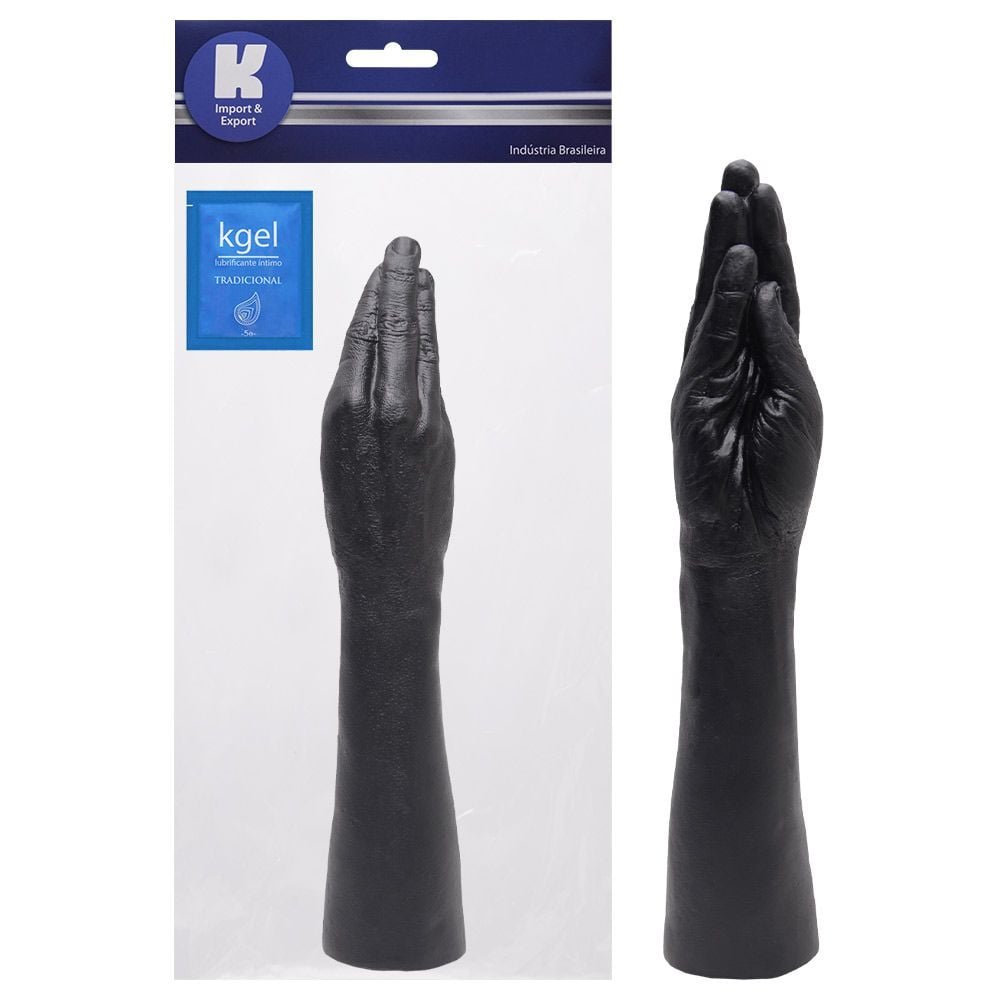 Mão Penetrador Borracha Maciço 40 X 6cm Kgel