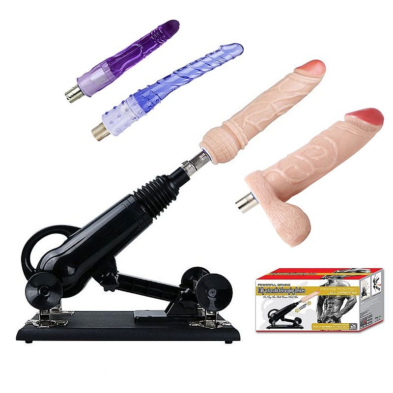 Máquina do Sexo com 4 Dildos - Powerful Driving II