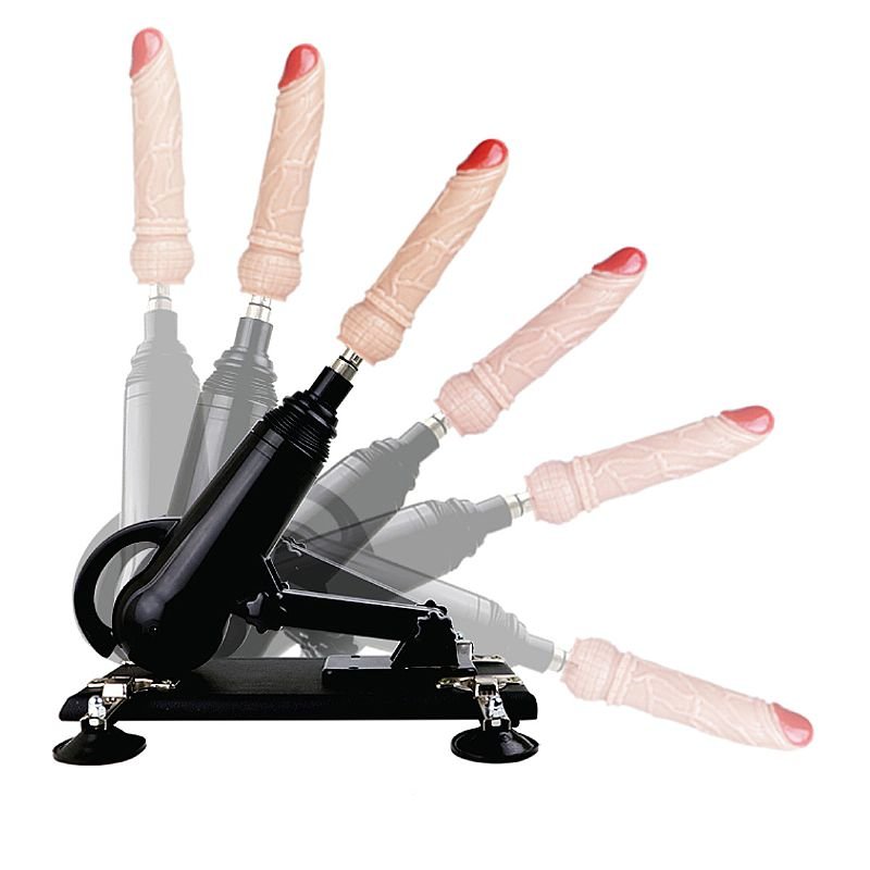 Máquina do Sexo com 4 Dildos - Powerful Driving II