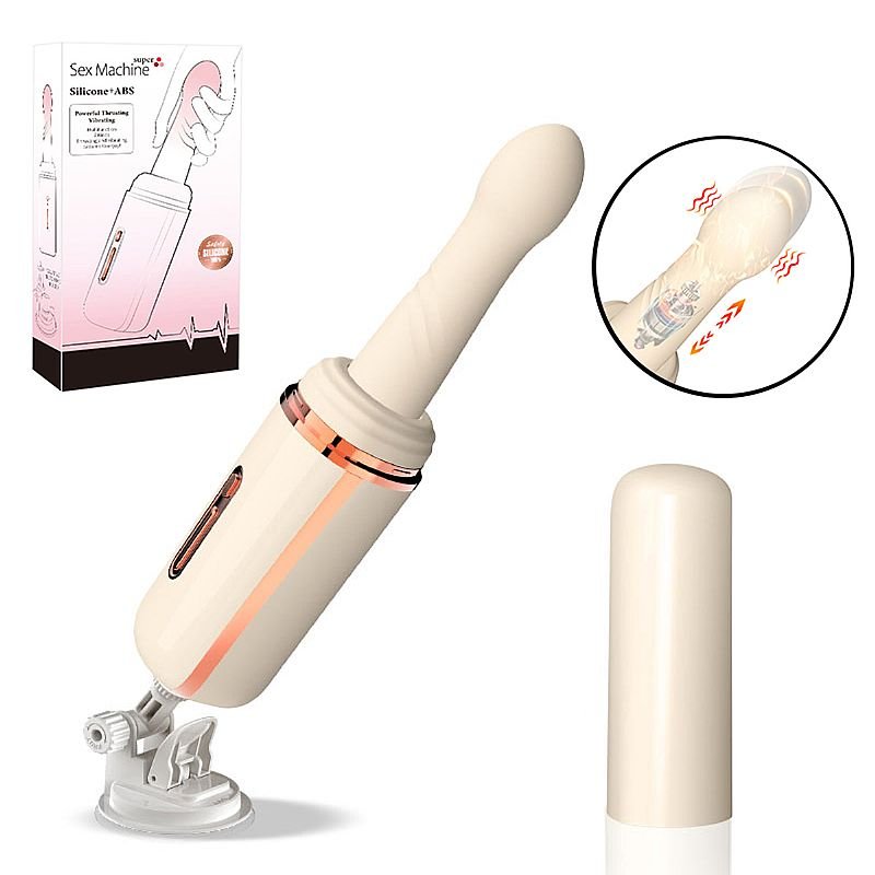 Máquina do Sexo com Vai e vem - Formato de Dildo - Gun