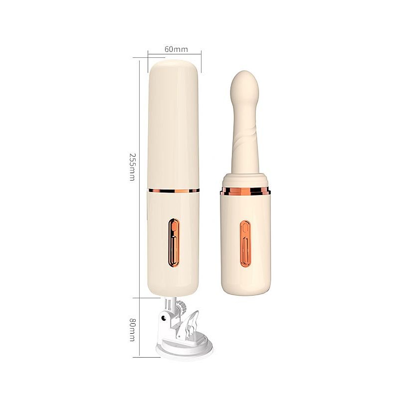 Máquina do Sexo com Vai e vem - Formato de Dildo - Gun