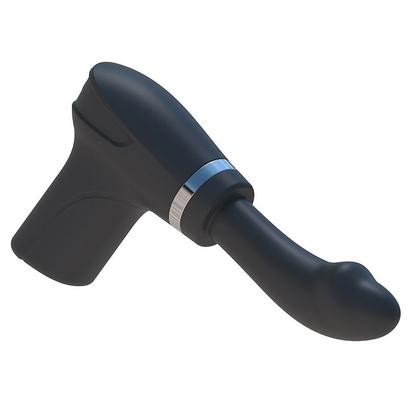 Máquina do Sexo Formato de Pistola Masturbadora / Vai e Vem - Preto