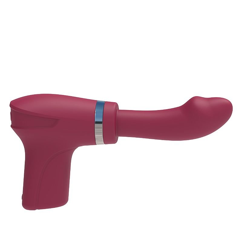 Máquina do Sexo Formato de Pistola Masturbadora / Vai e Vem - Preto