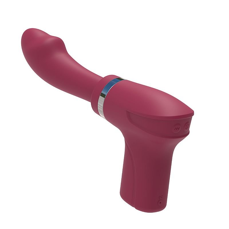 Máquina do Sexo Formato de Pistola Masturbadora / Vai e Vem - Preto