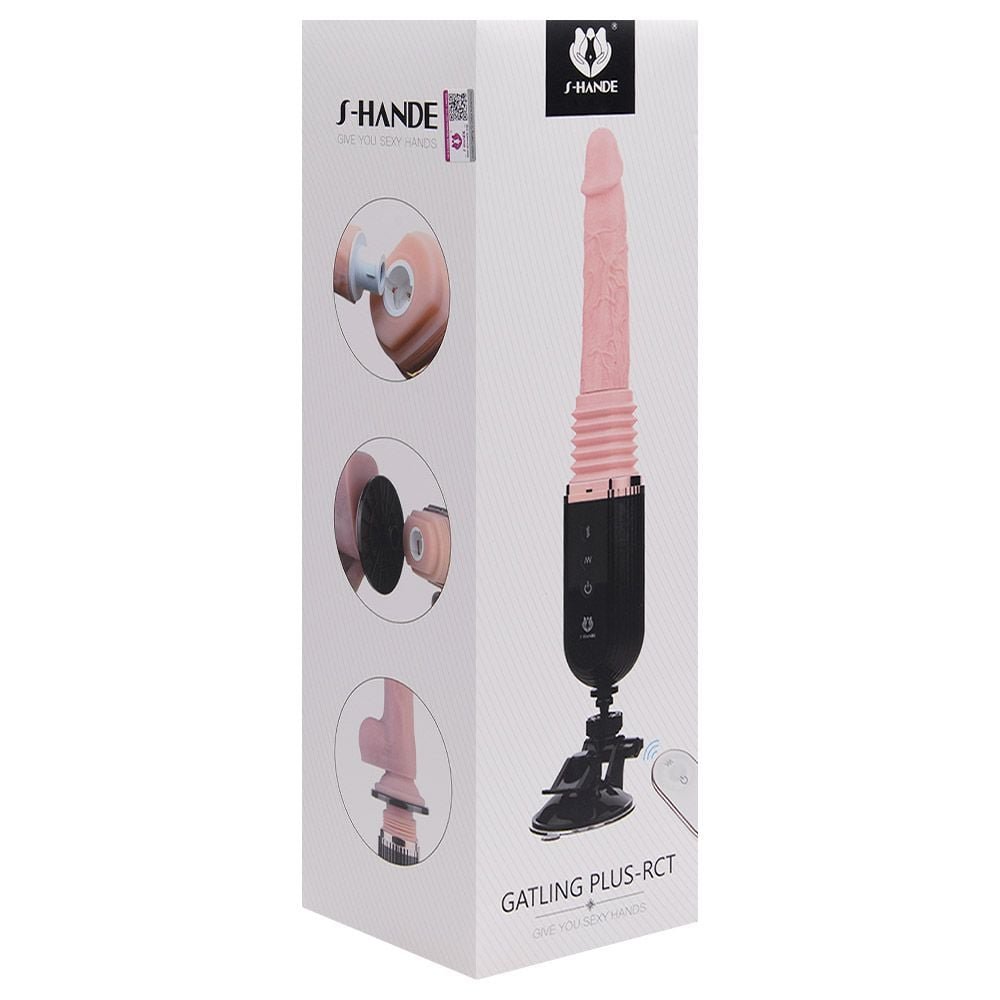 Máquina Do Sexo Gatling Plus-rct S-hande Sexy Import