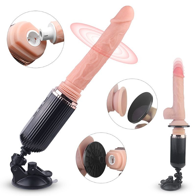 Máquina do Sexo - Vai e vem com Controle Remoto - Gatling Plus-RCT - S-Hande