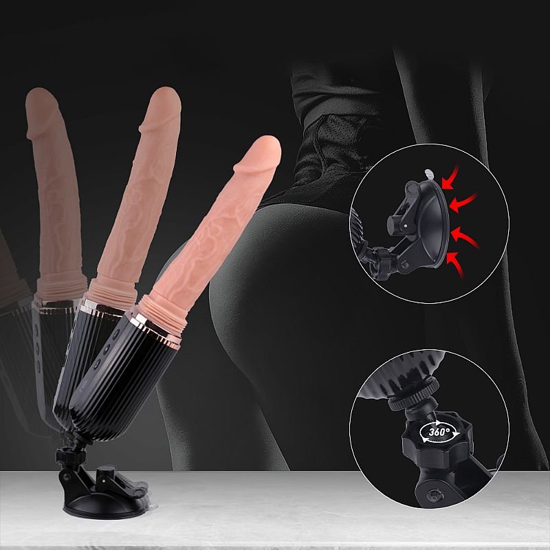 Máquina do Sexo - Vai e vem com Controle Remoto - Gatling Plus-RCT - S-Hande