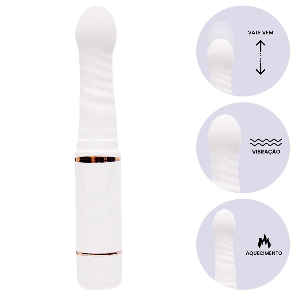 Máquina Do Sexo Vai Vem Dildo Holy Shit Sexy Import