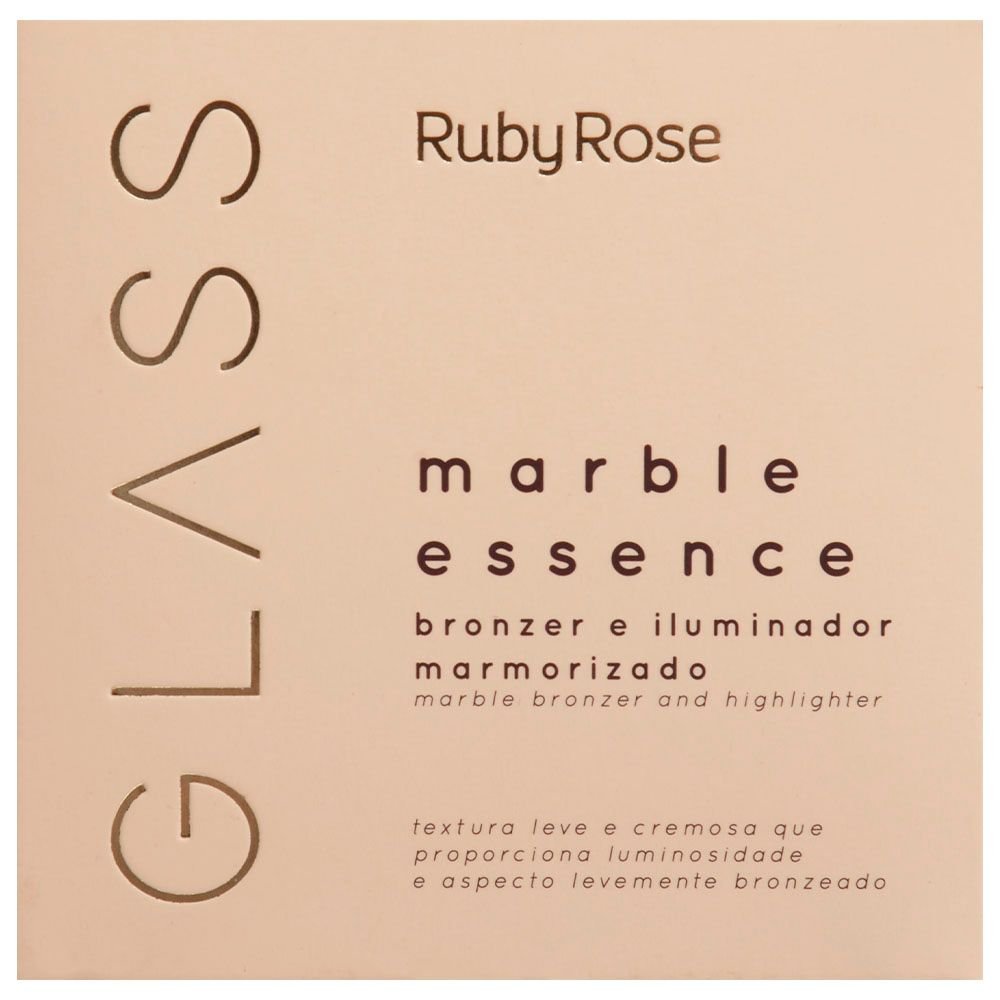 Marble Essence Iluminador Glass 15g Ruby Rose