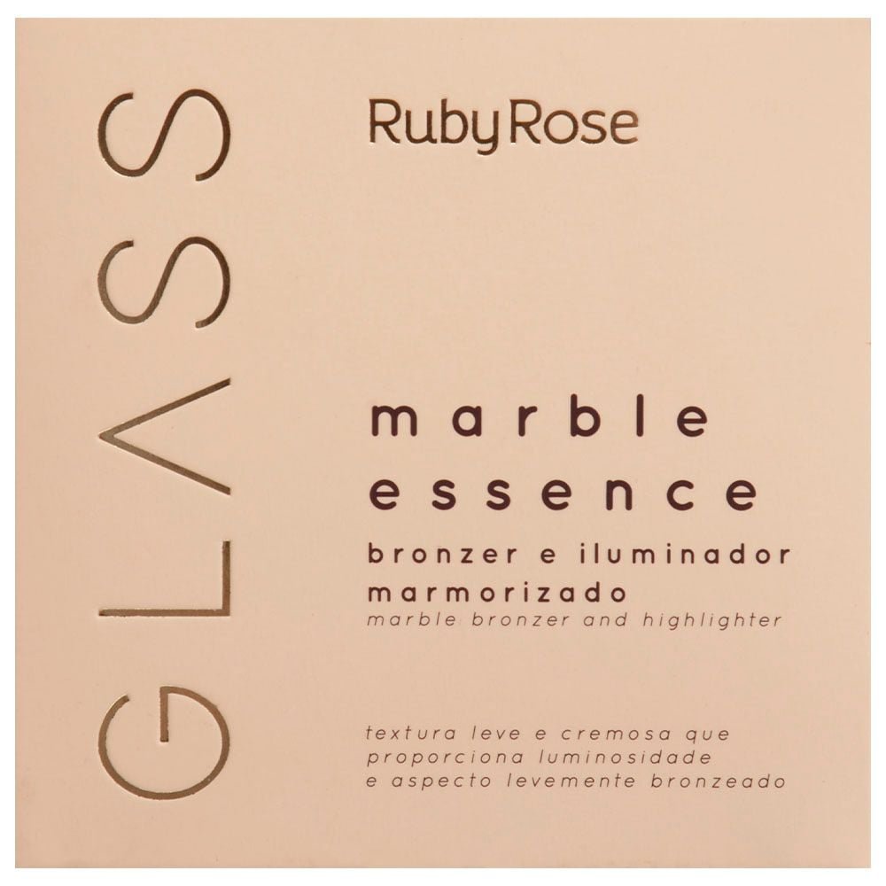 Marble Essence Iluminador Glass 15g Ruby Rose