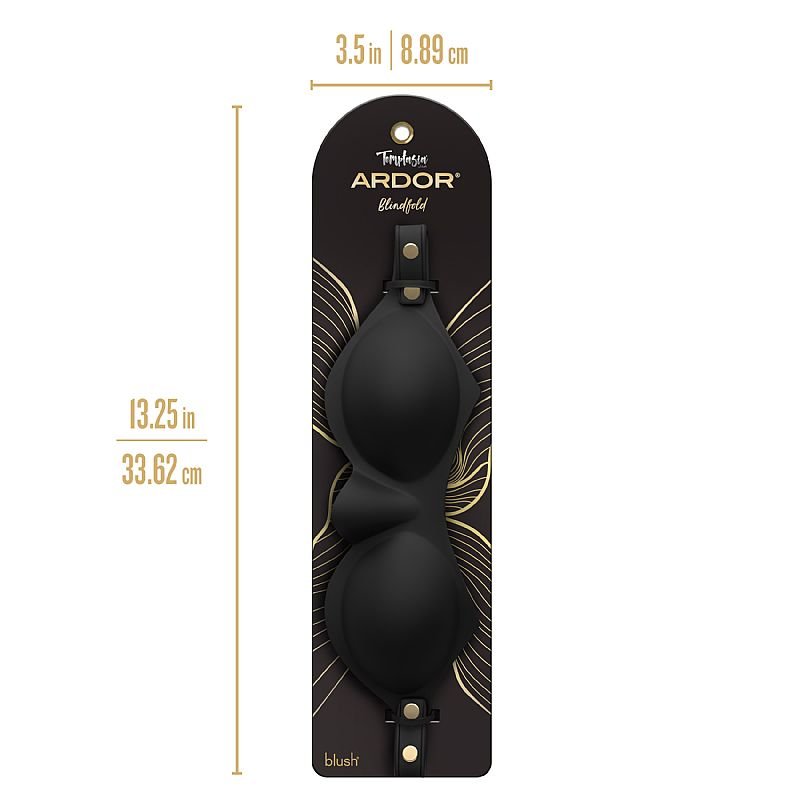 Máscara em Formato de venda - Ardor - Blush - Preto