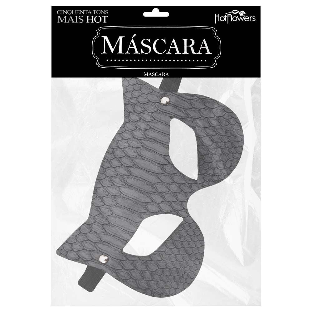 Máscara Sensual Mulher Gato Hot Flowers