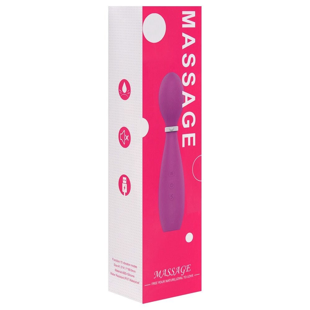 Massageador 5 Vibrações E 3 Níveis De Velocidade Vipmix