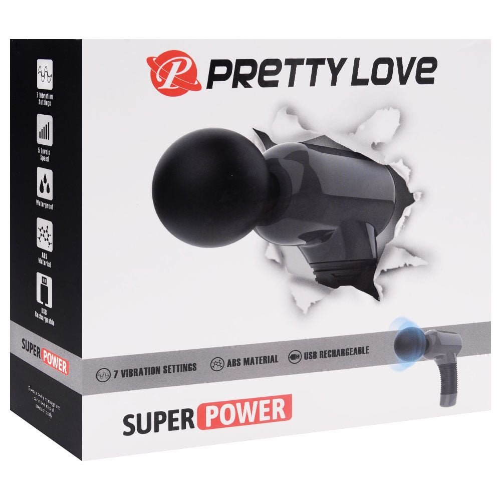 Massageador 7 Variações Super Power Pretty Love Sexy Import
