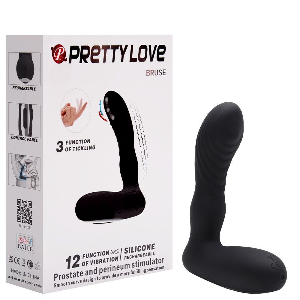 Massageador De Próstata 12 Vibrações Pretty Love Bruse Vipmix