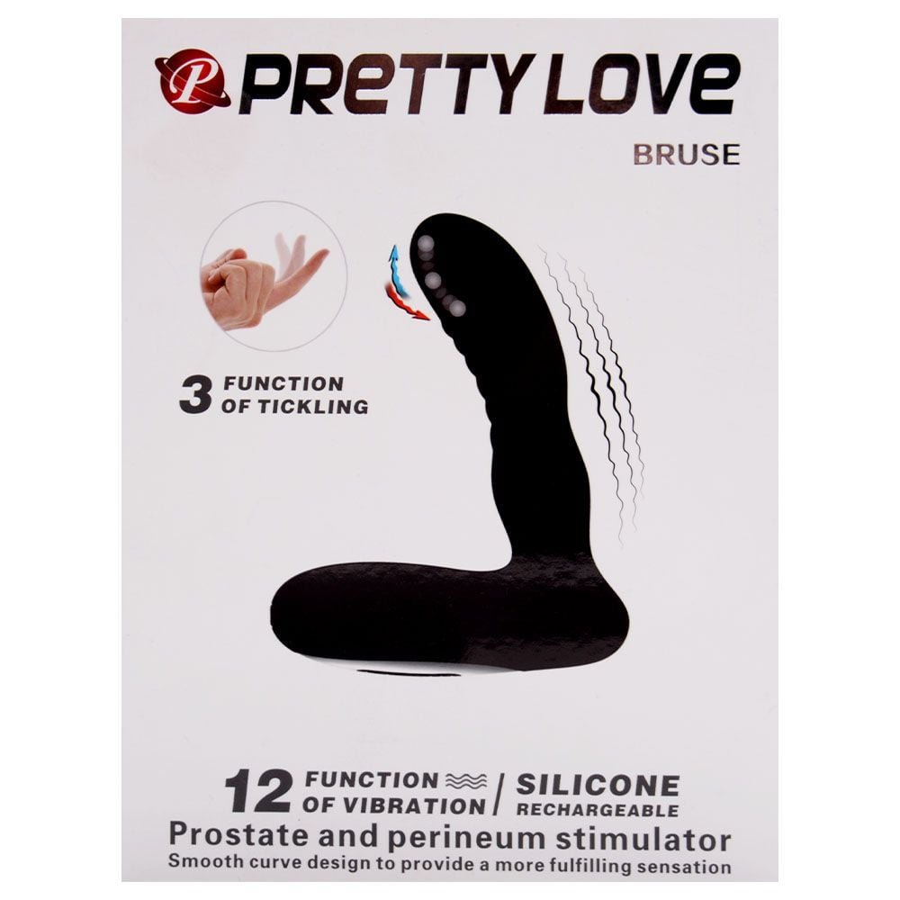 Massageador De Próstata 12 Vibrações Pretty Love Bruse Vipmix