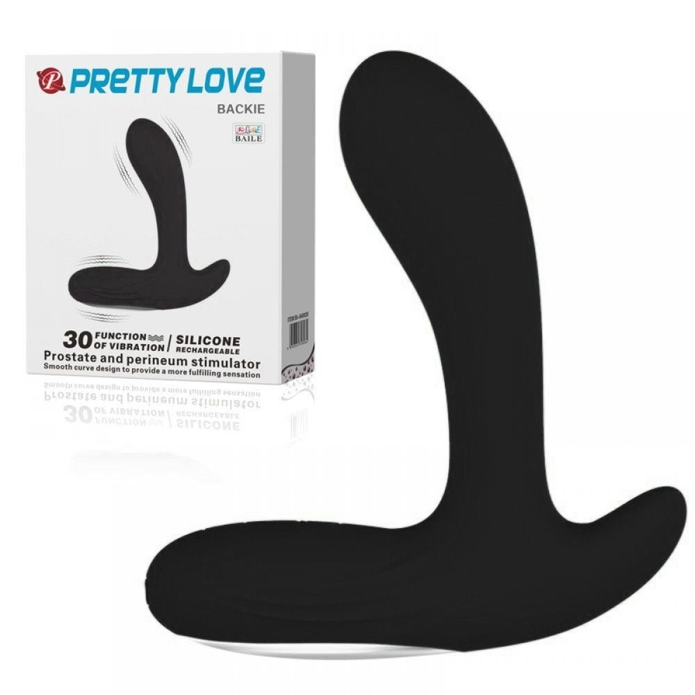 Massageador De Próstata Vibrador 30 Modos Backie Vipmix