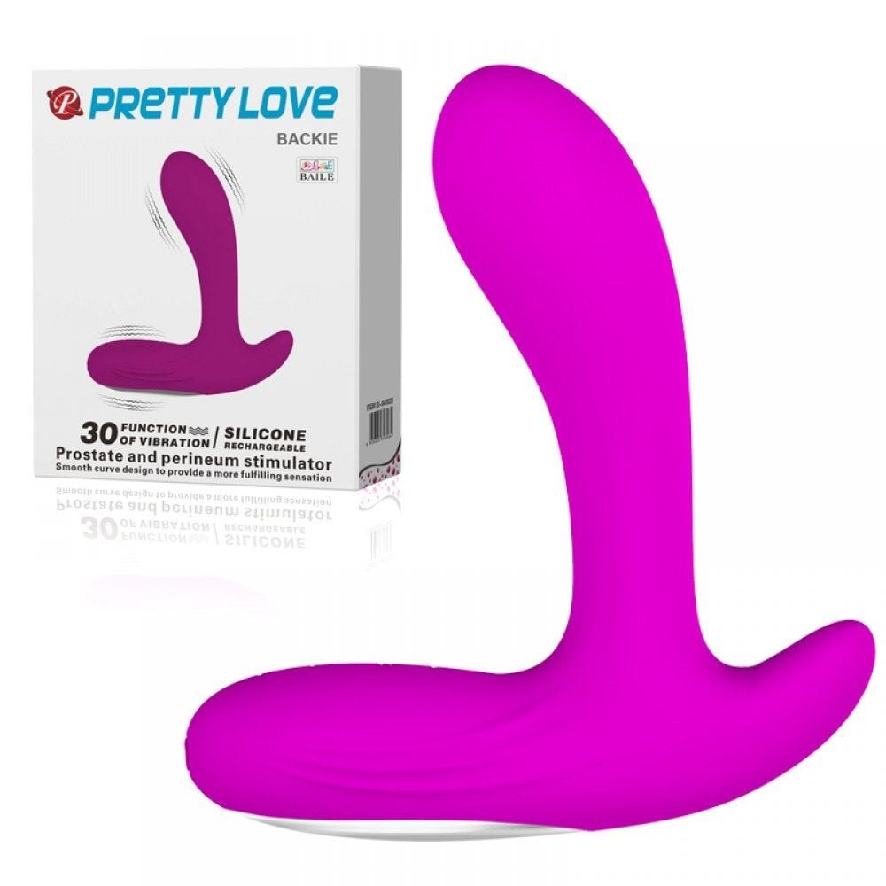 Massageador De Próstata Vibrador 30 Modos Backie Vipmix