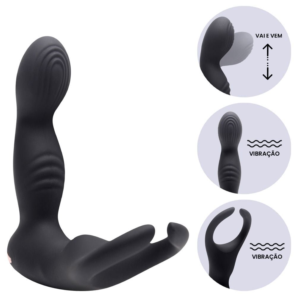 Massageador De Próstata Wireless Lilo Vipmix