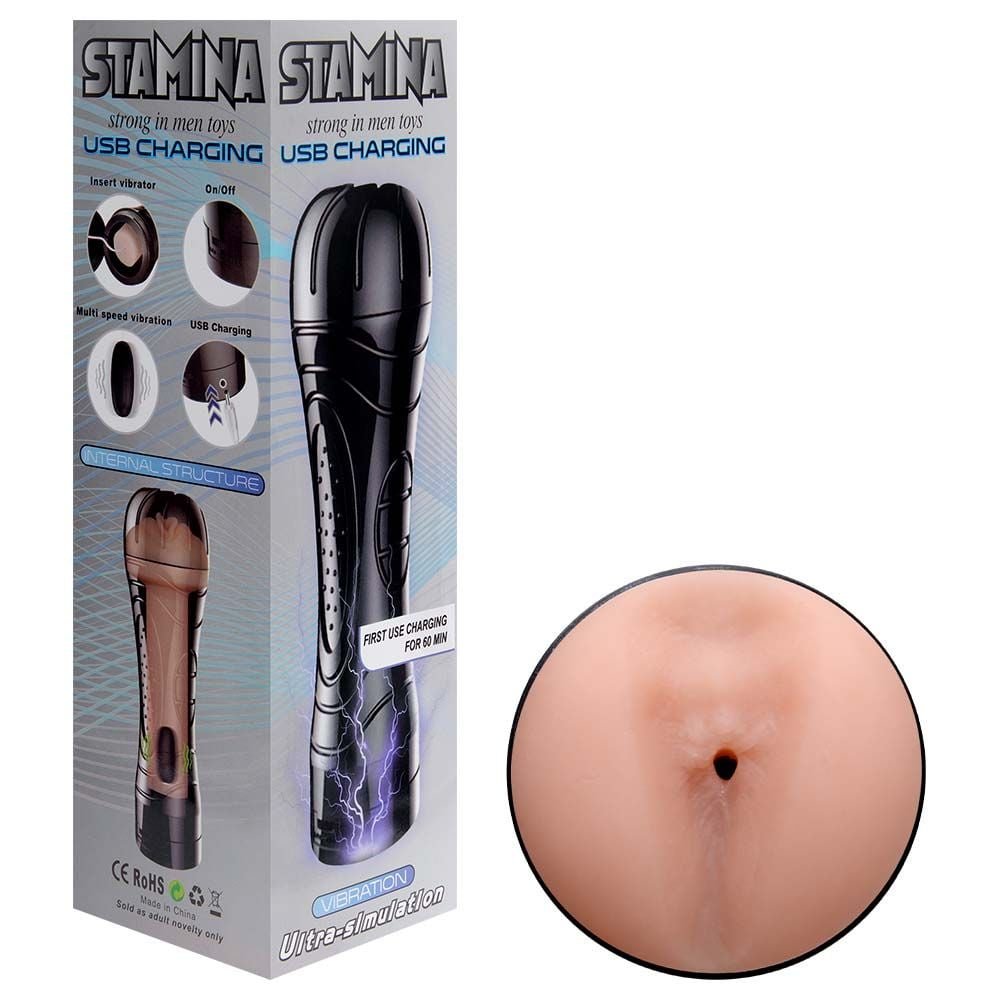Masturbador ânus Vibro Recarregável Vipmix
