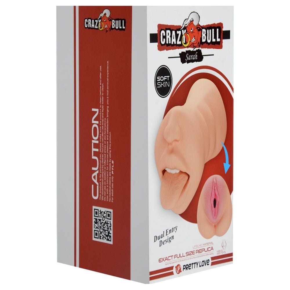 Masturbador Boca E Vagina Sarah Crazy Bull Vipmix