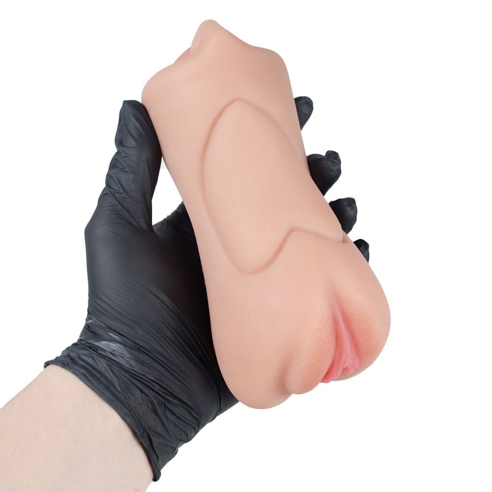 Masturbador Boca Vagina E ânus Em Silicone Yaffa