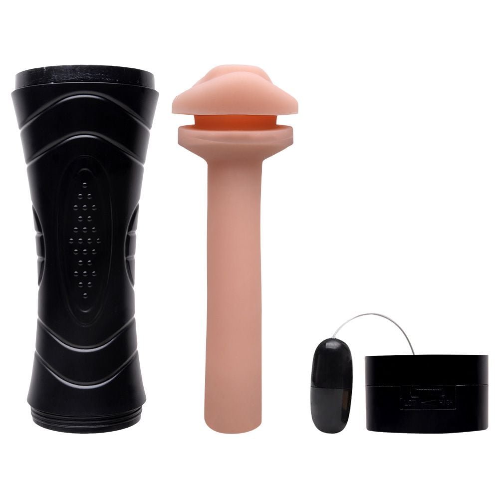 Masturbador Boca Vibrador E Voz Smart Vipmix