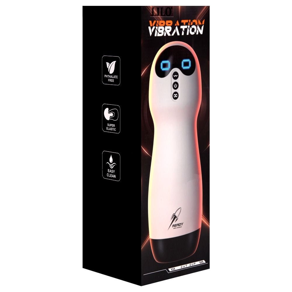 Masturbador Cat Cup 10 Modos De Vibrações Lilo Vipmix
