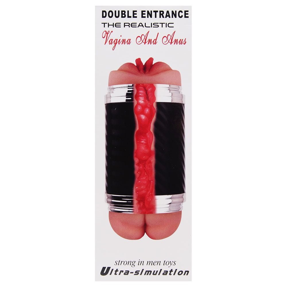 Masturbador Duplo Vagina E ânus Double Pump Sexy Import