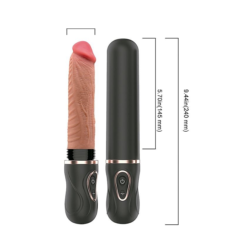 Masturbador Feminino com vai e vem - Loveti