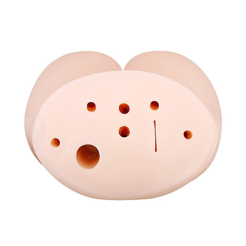 Masturbador Formato de Bunda com Vagina e Ânus / com Vibro - Baile