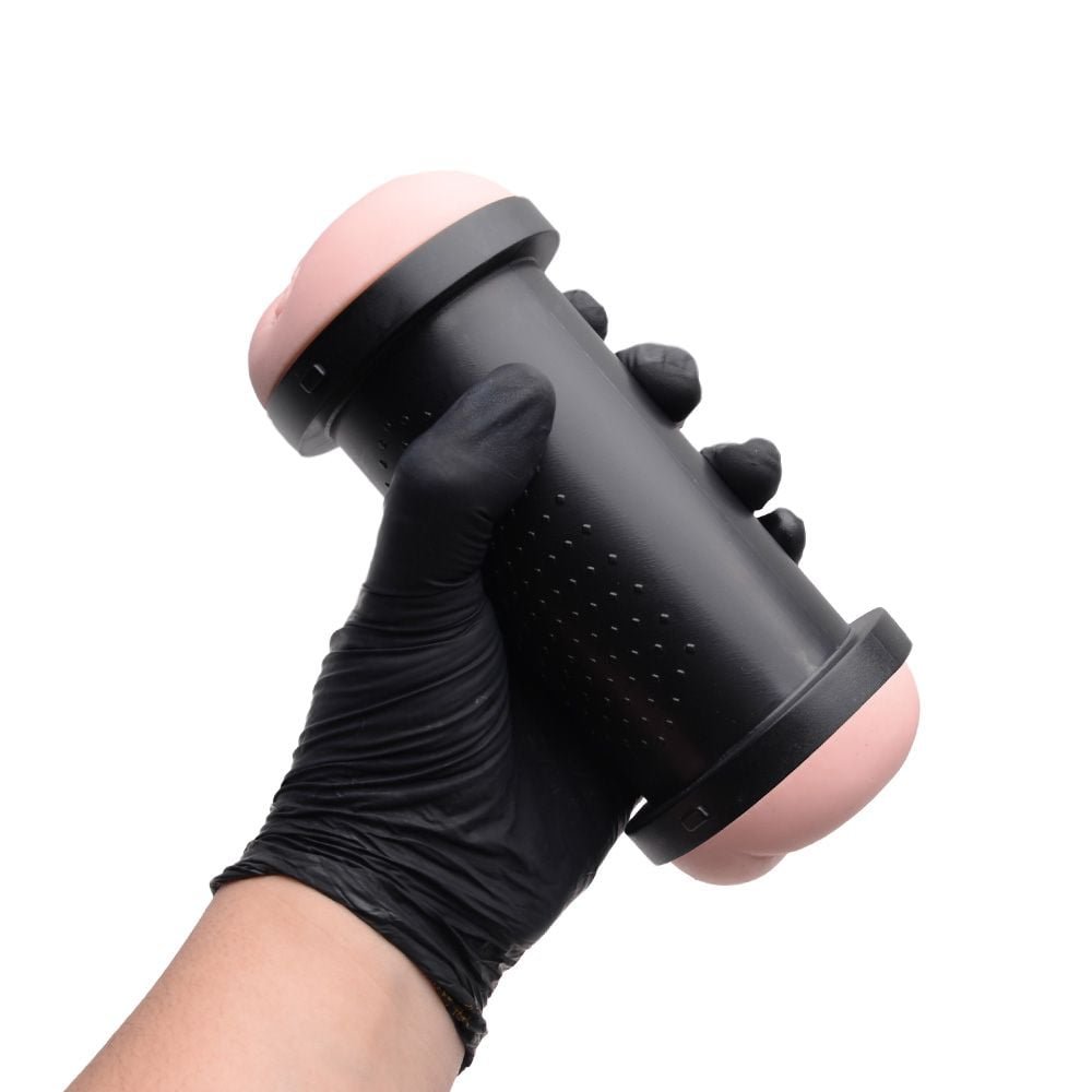 Masturbador Halter Duplo Com Vagina E ânus Vipmix