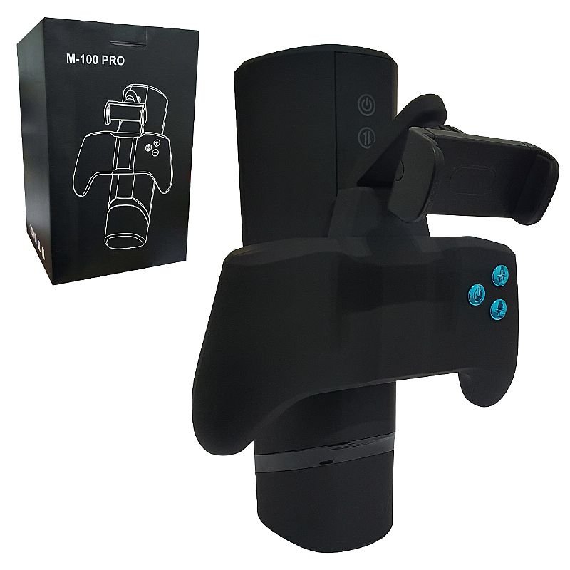 Masturbador Lanterna - com suporte para Celular - Branco