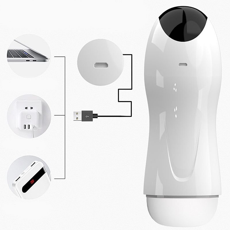 Masturbador Lanterna - Fox Nave com Visor em Led